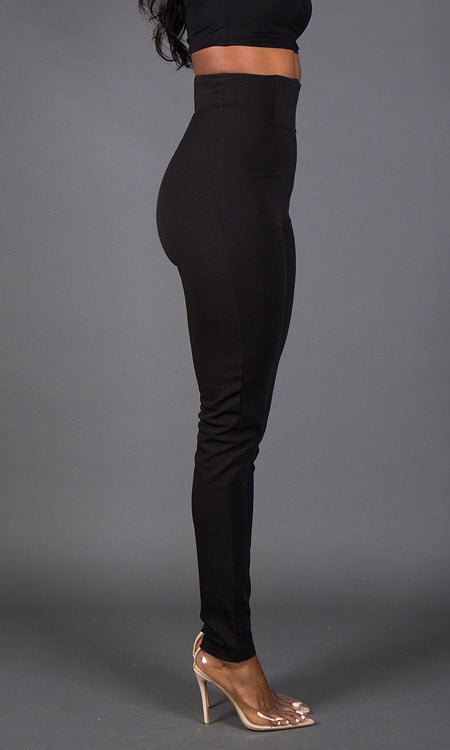 Ava Corset Pants - Black