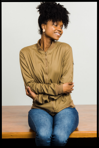 Tall Women's Essential Bomber Jacket