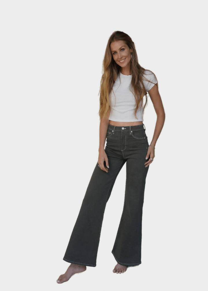 Cynthia Jeans - Olive