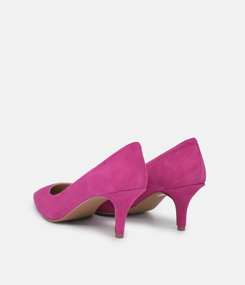 Cinderella Shoes Gorgeous Hot Pink Suede Stiletto Heel