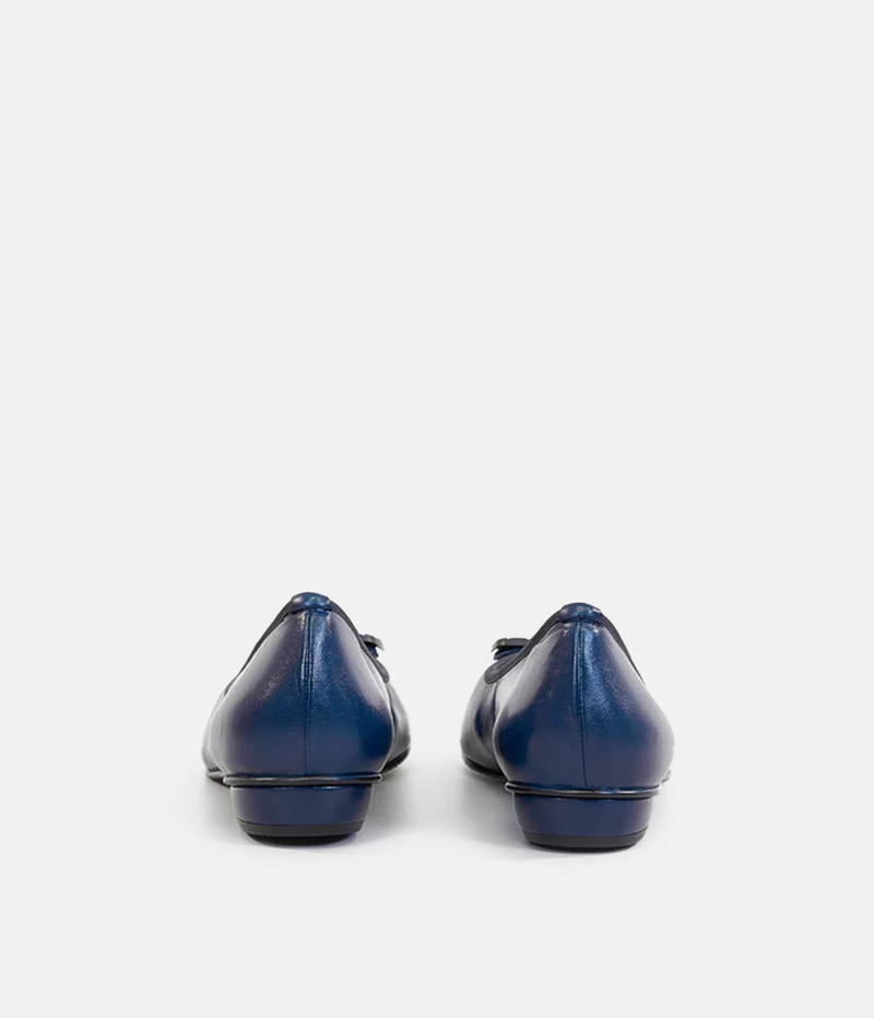 Brendza Zaro Premium Navy Ballerina Flats