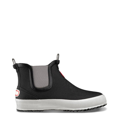 Stylish HAI LOW Black Winter Rubber Boots