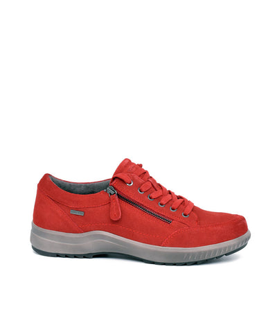 Tamaris Low Top Fire Red Comfort Trainers