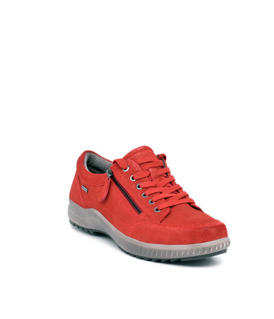 Tamaris Low Top Fire Red Comfort Trainers