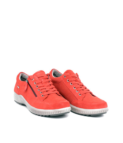 Tamaris Low Top Fire Red Comfort Trainers