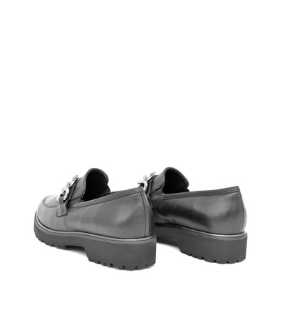 Semler Premium Black Leather Loafers