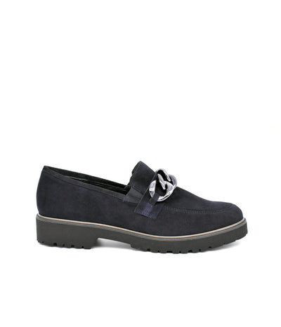 Semler Premium Midnight Blue Suede Loafers