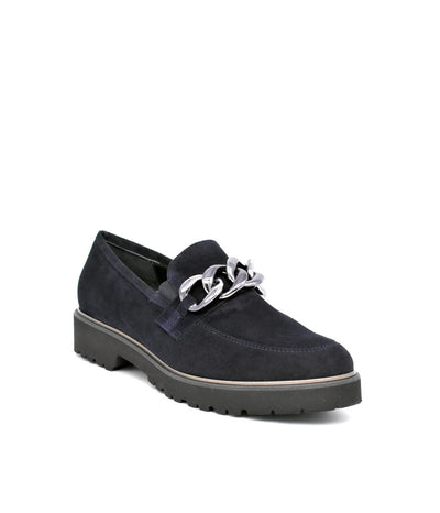 Semler Premium Midnight Blue Suede Loafers