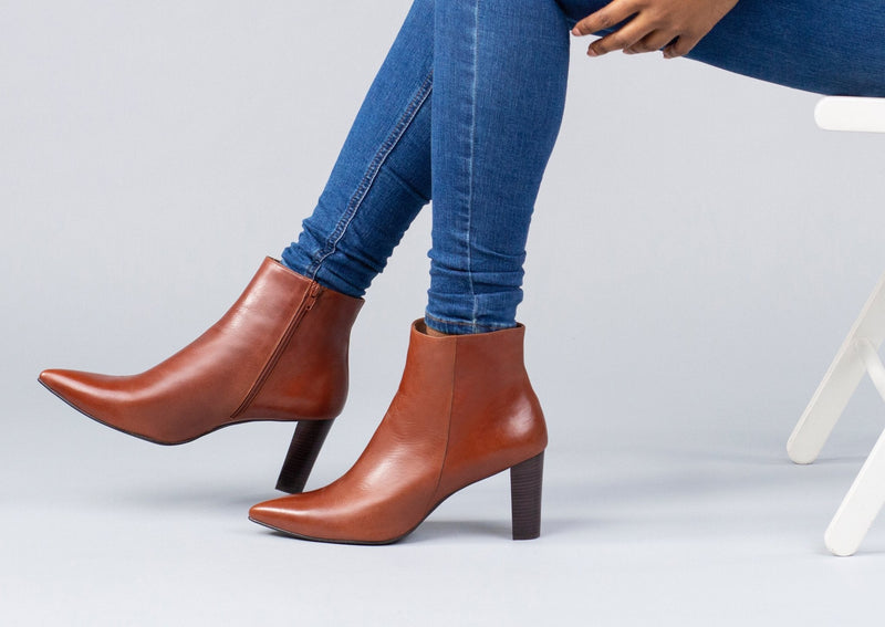 Dalston Ankle Boot — Maple