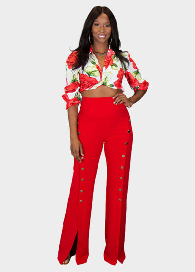 Monica Pants - Red