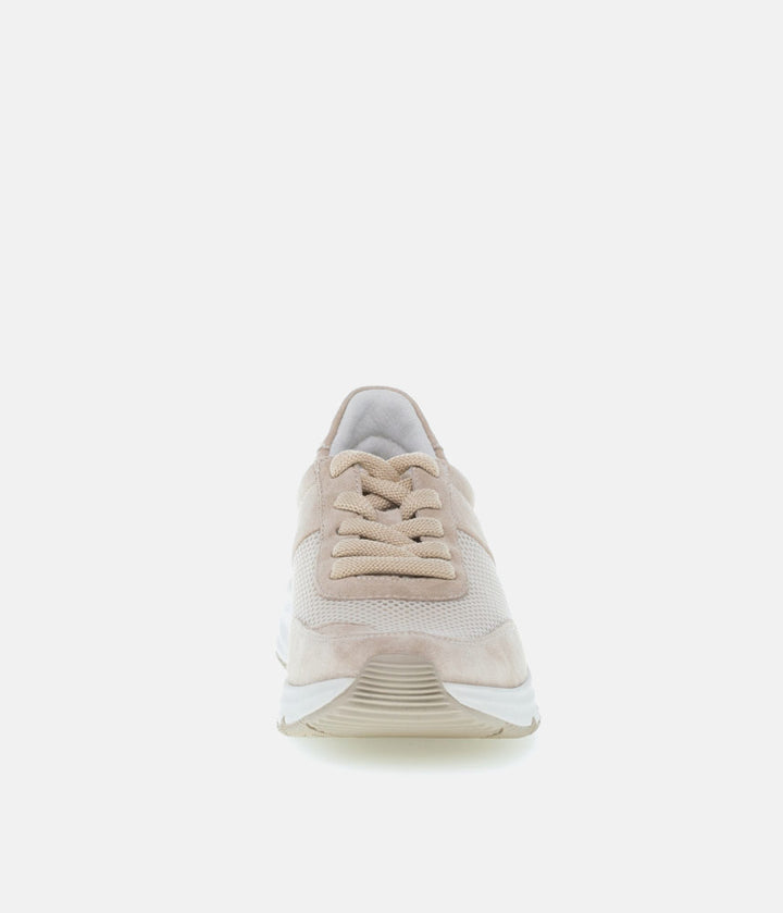 Gabor Fab Beige Rolling Soft Trainers