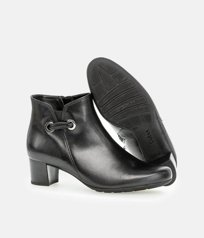 Gabor Chic Black Ankle Boots