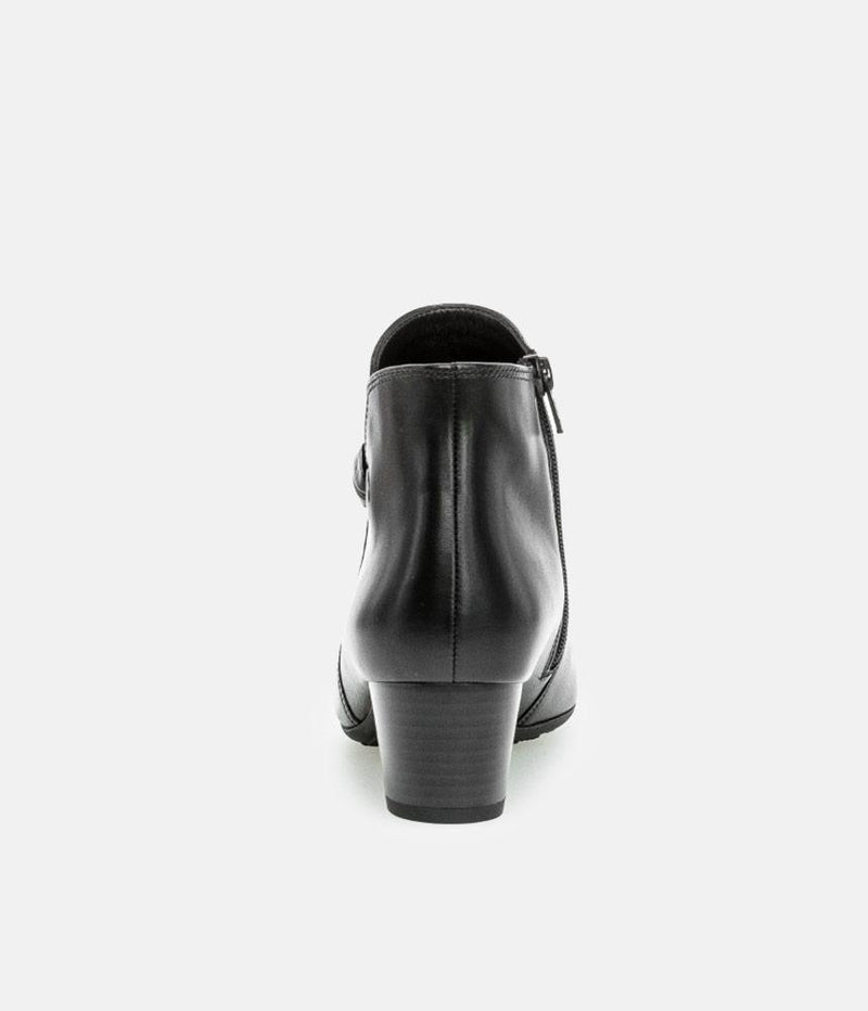 Gabor Chic Black Ankle Boots