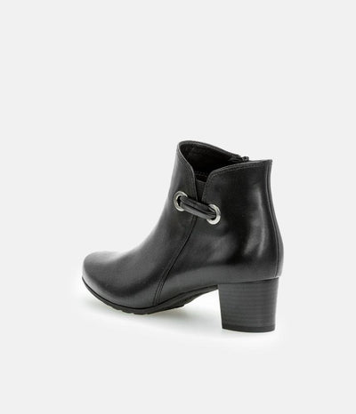 Gabor Chic Black Ankle Boots