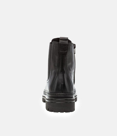 Gabor Fashionable Black Chelsea Style Ankle Boots