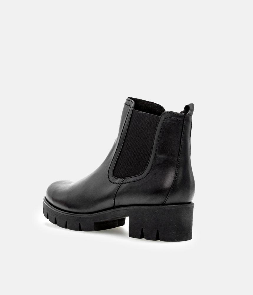 Black ankle boots heels uk shop