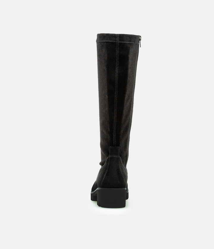 Gabor Fabulous Long Suedette Black Boots