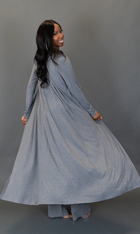Geneva Duster - Gray