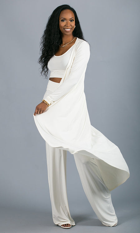 Geneva Duster - White