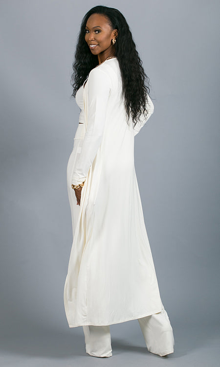 Geneva Duster - White