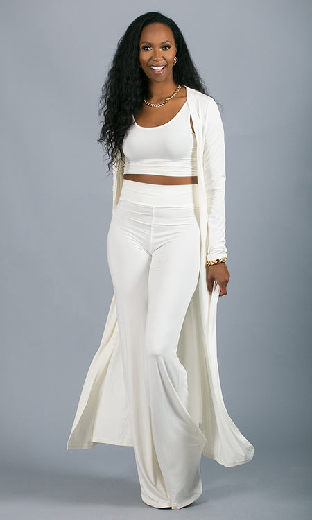 Geneva Duster - White