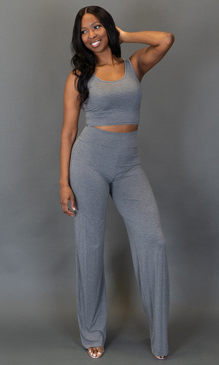 Geneva Top - Gray
