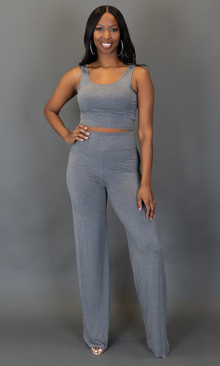 Geneva Top - Gray