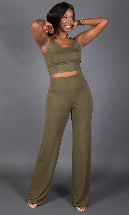 Geneva Pant - Olive