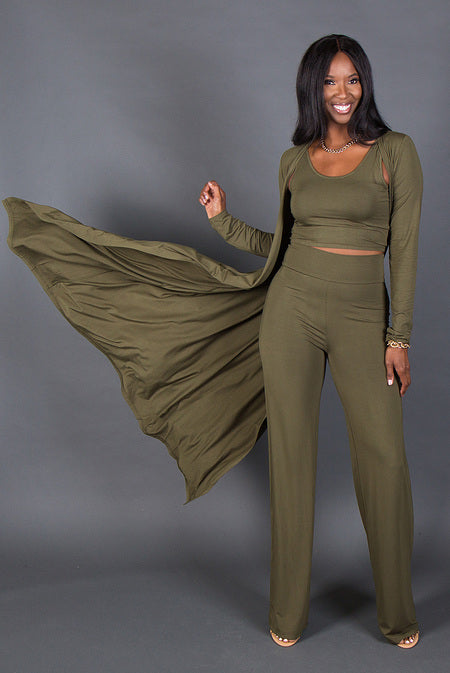 Geneva Pant - Olive