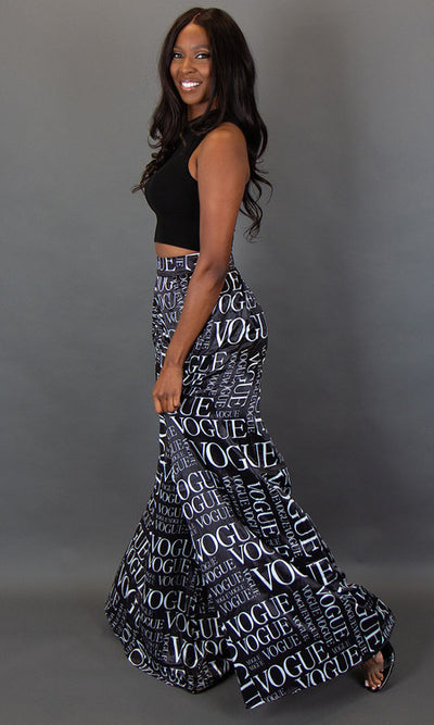Go With the Flow Palazzo Pants - Black Vogue