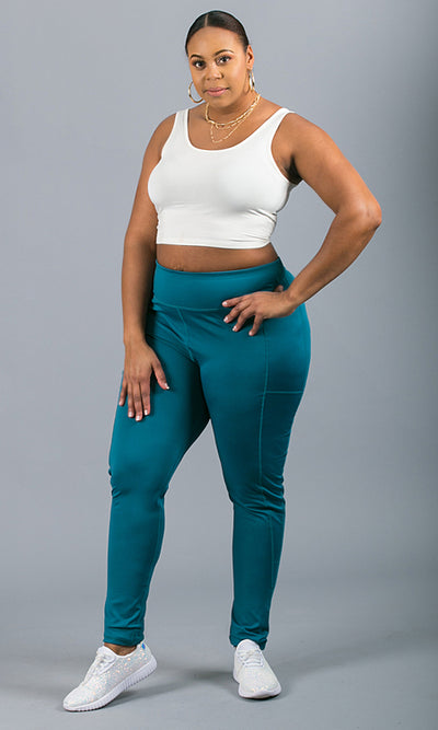 Grind Mode Leggings - Teal