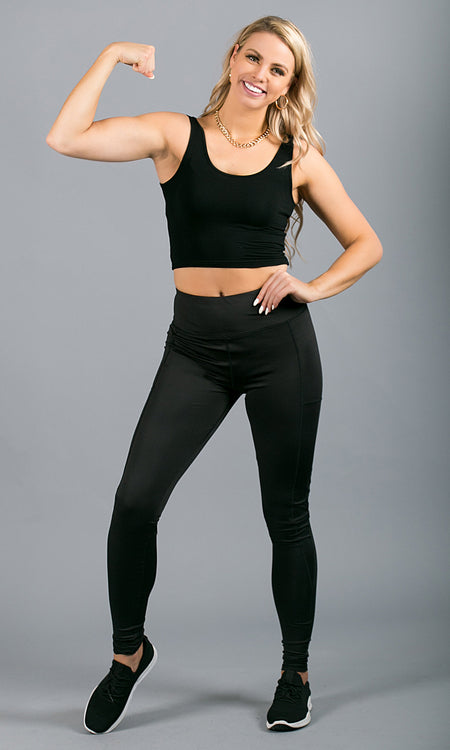 Grind Mode Leggings - Black