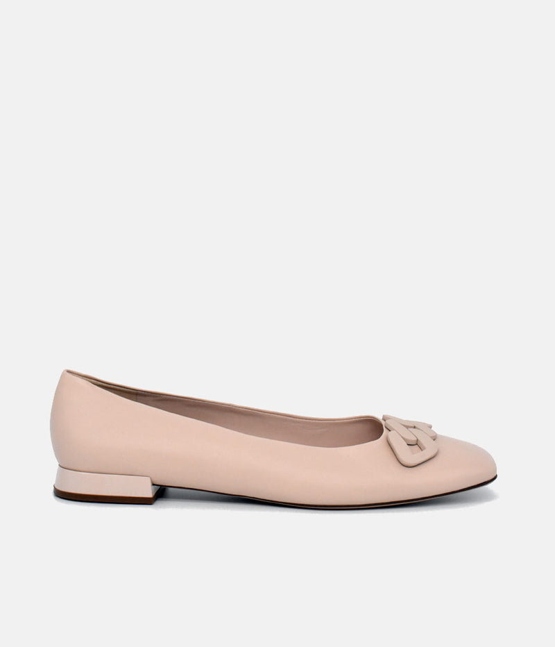 Hogl Stylish Neutral Ballerina Flats