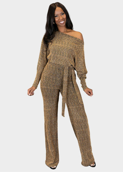 Nivea Jumpsuit - Gold