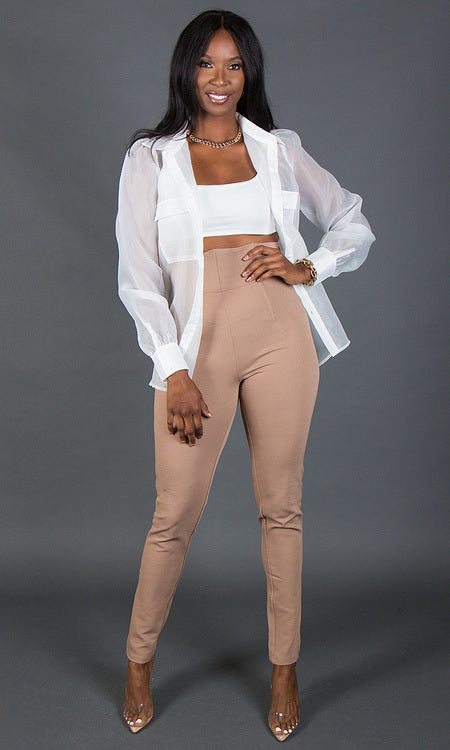 Jade Blouse - White