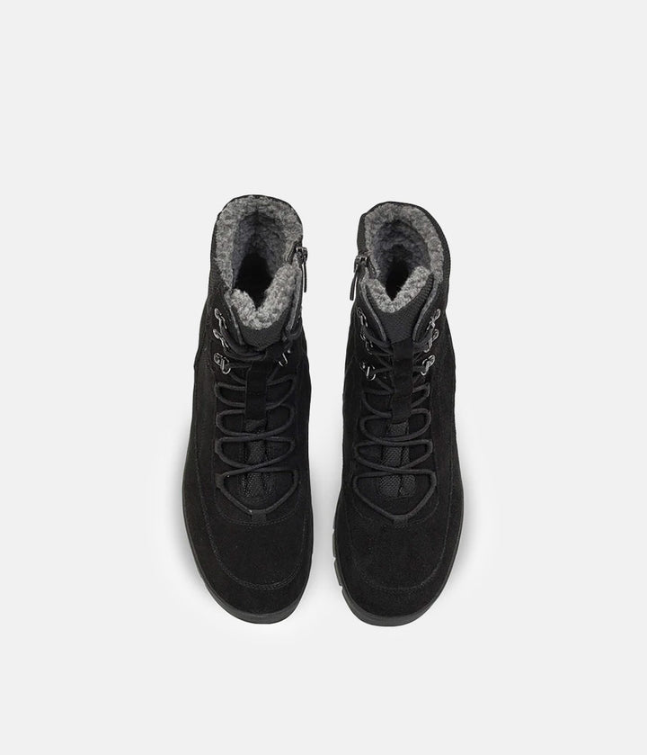 Tamaris Cosy Black Winter Boots