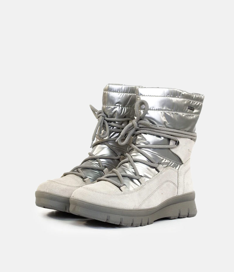 Tamaris Combi Light Grey/Silver Winter Boots