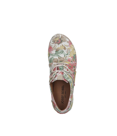 Josef Seibel Pretty Rose Multi Leather Lace Up Shoe