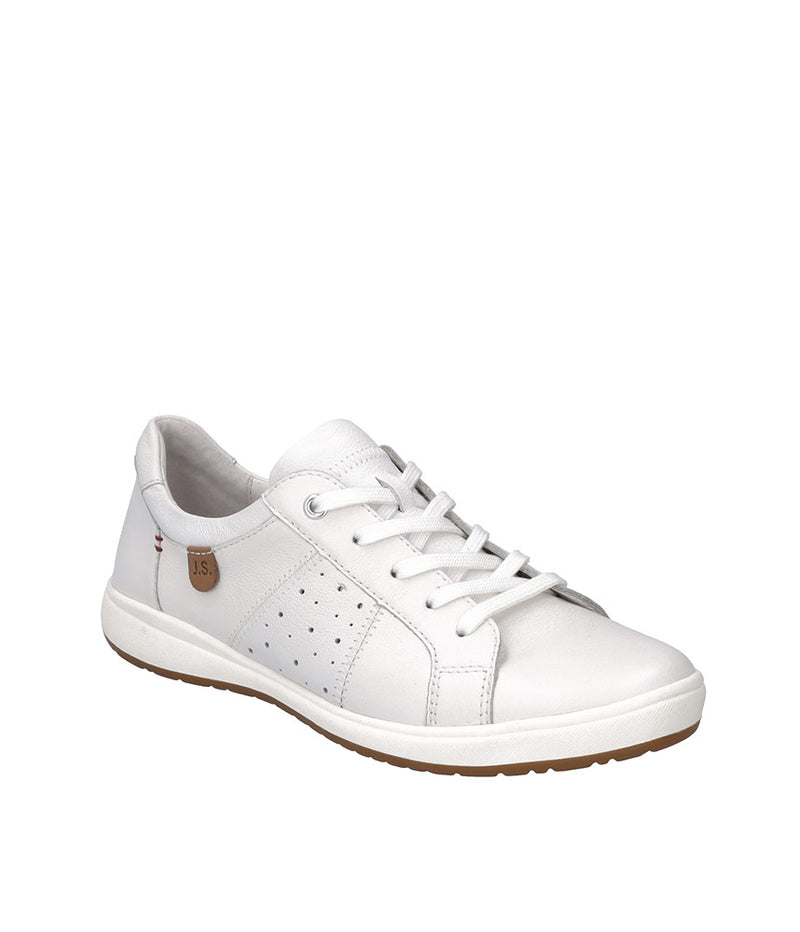 Josef Seibel Casual White Leather Trainer