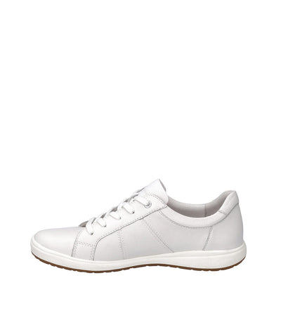 Josef Seibel Casual White Leather Trainer