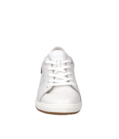 Josef Seibel Casual White Leather Trainer