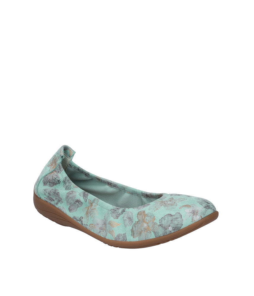Josef Seibel Pretty Mint Green Ballet Flats