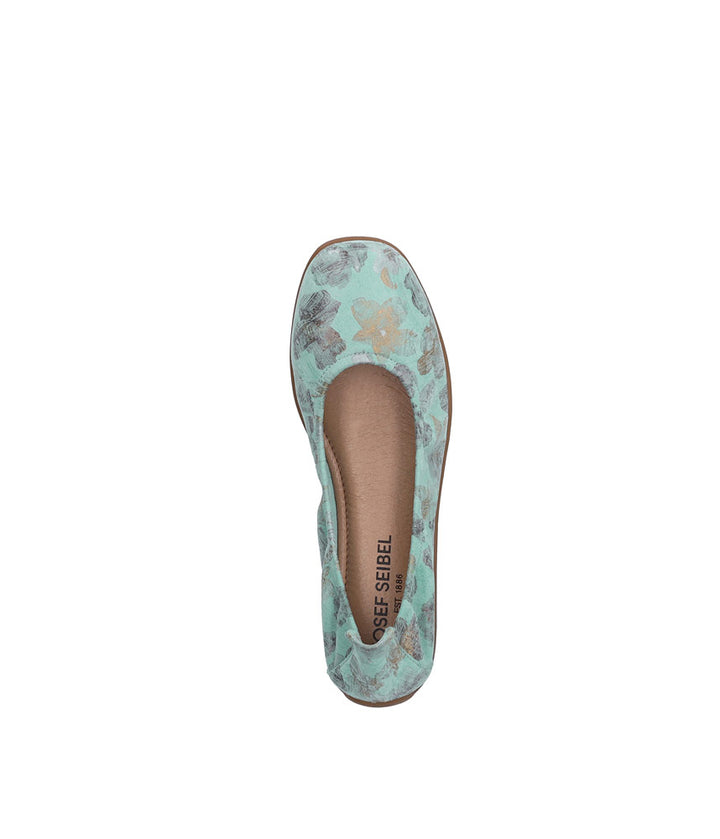 Josef Seibel Pretty Mint Green Ballet Flats