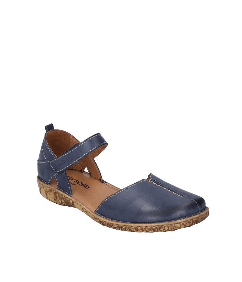 Josef Siebel Pretty Blue Closed Toe Sandal