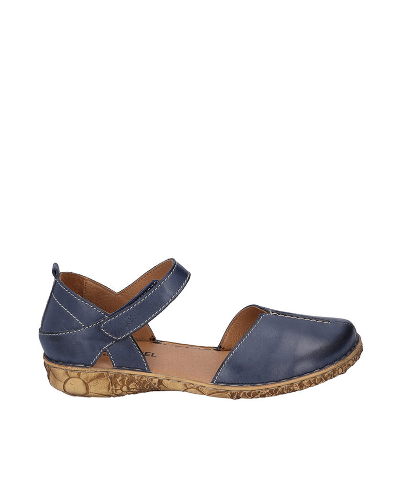 Josef Siebel Pretty Blue Closed Toe Sandal