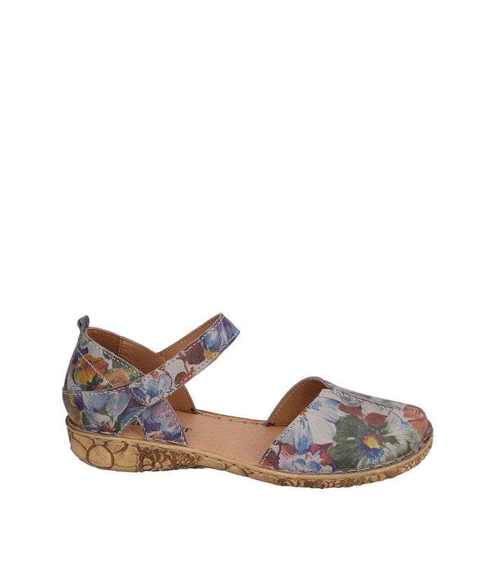 Josef Seibel Pretty Floral Closed Toe Sandals