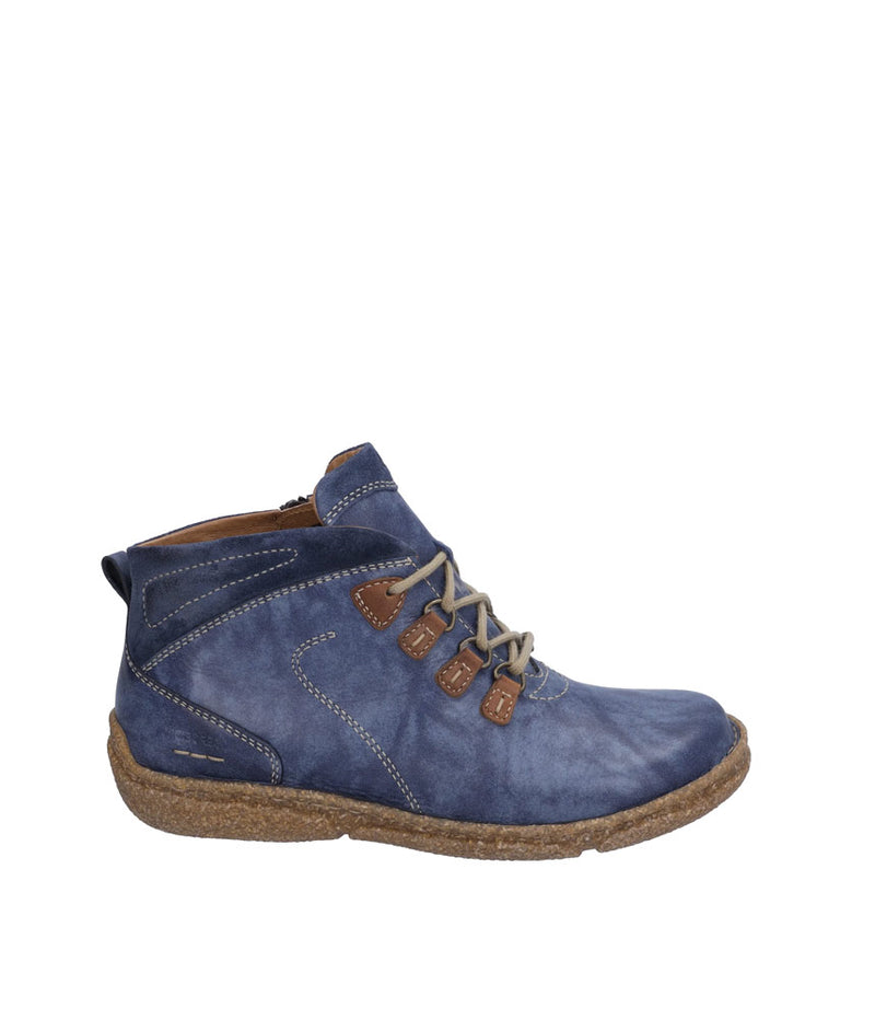 Josef Seibel Cosy Ocean Blue Ankle Boots