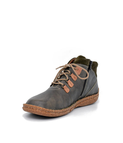 Josef Seibel Cosy Moss Green Ankle Boots