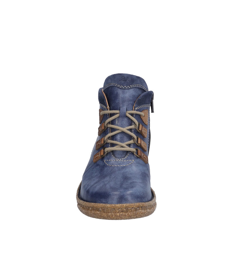 Josef Seibel Cosy Ocean Blue Ankle Boots