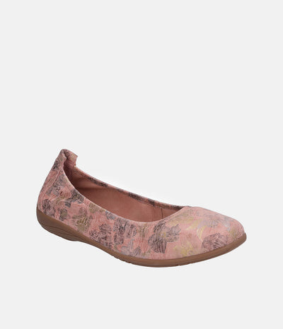 Josef Seibel Pretty Pink Multi Ballet Flats